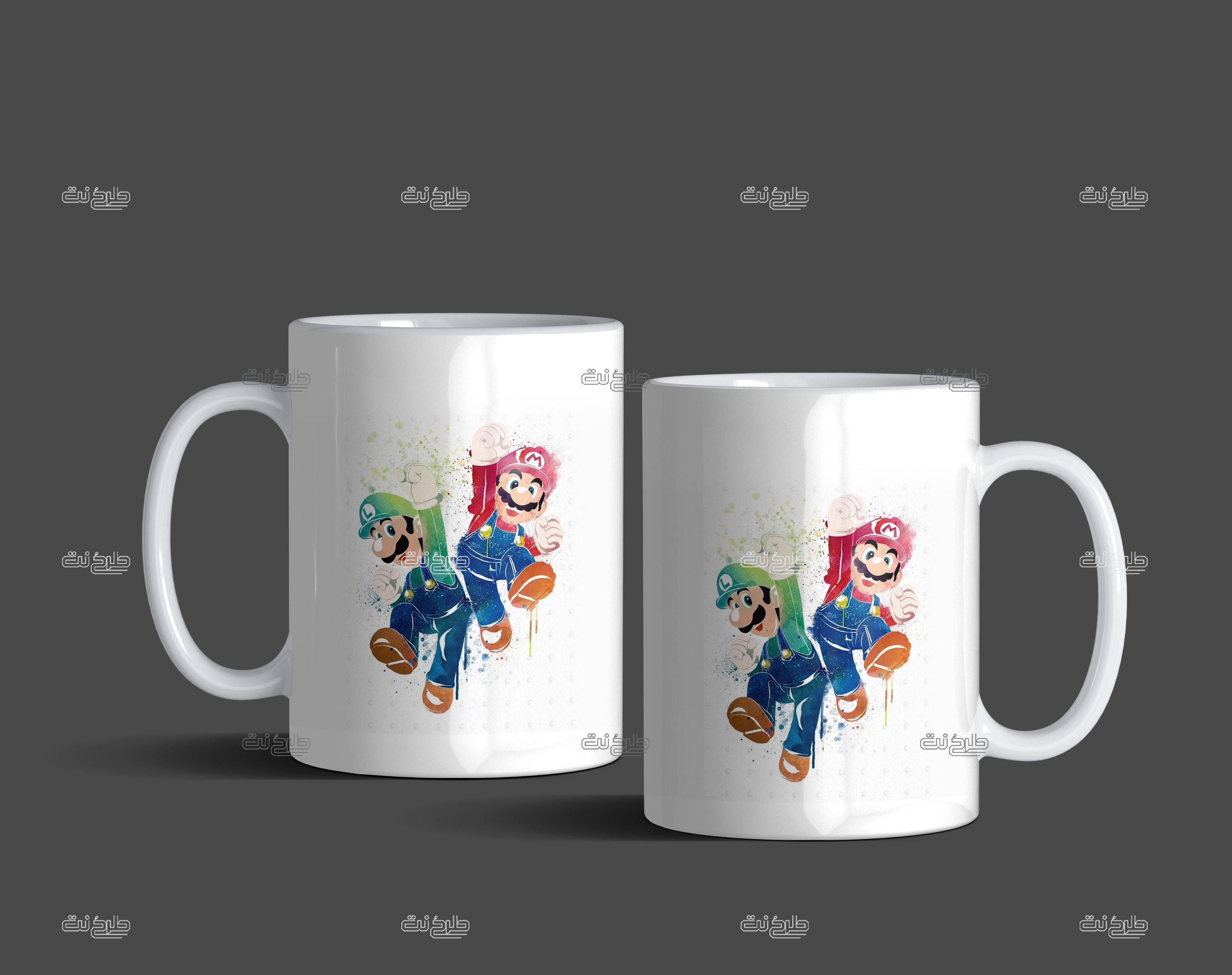 دانلود طرح لایه باز ماگ کارتونی