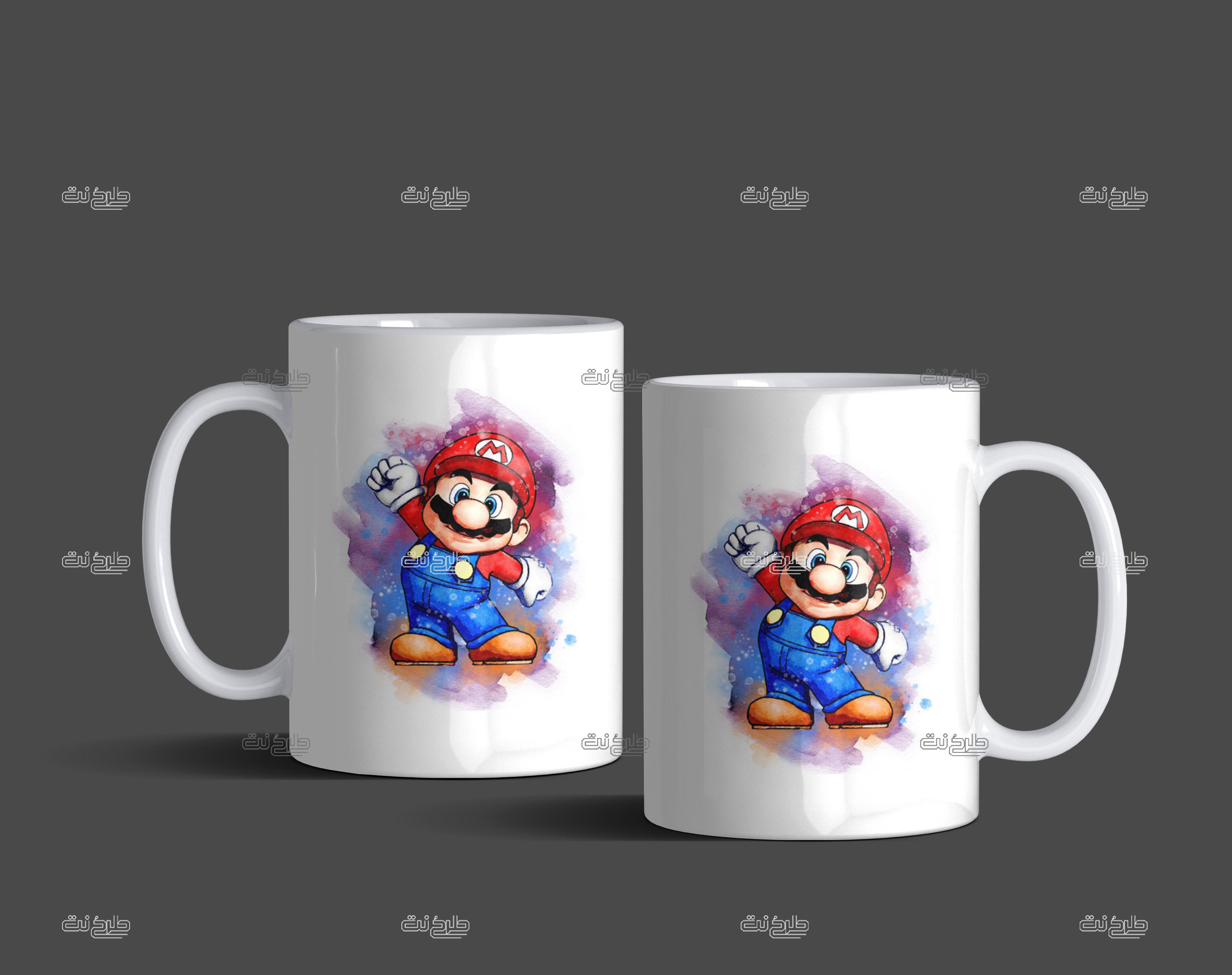 دانلود طرح لایه باز ماگ کارتونی