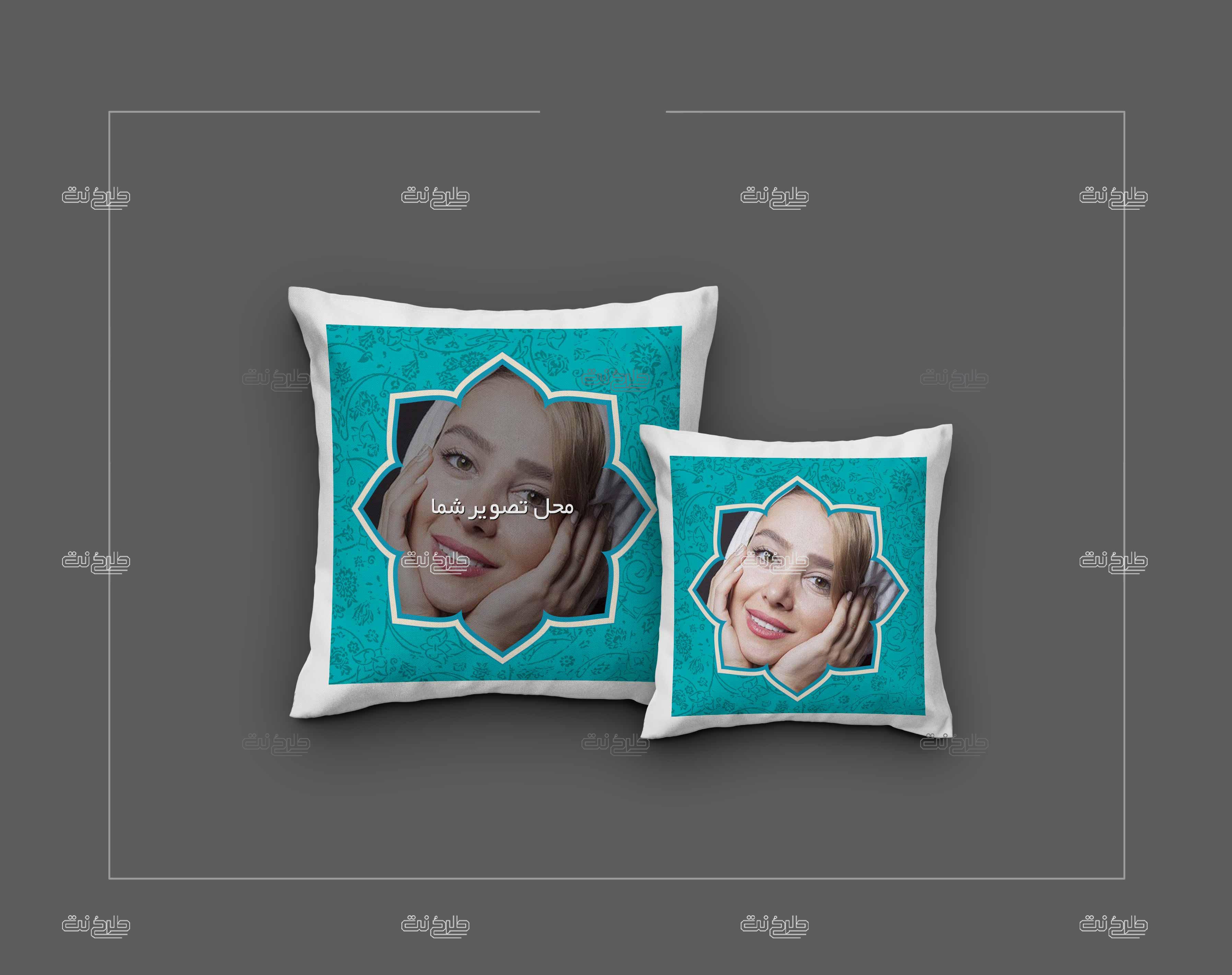 دانلود طرح لایه باز کوسن عشق